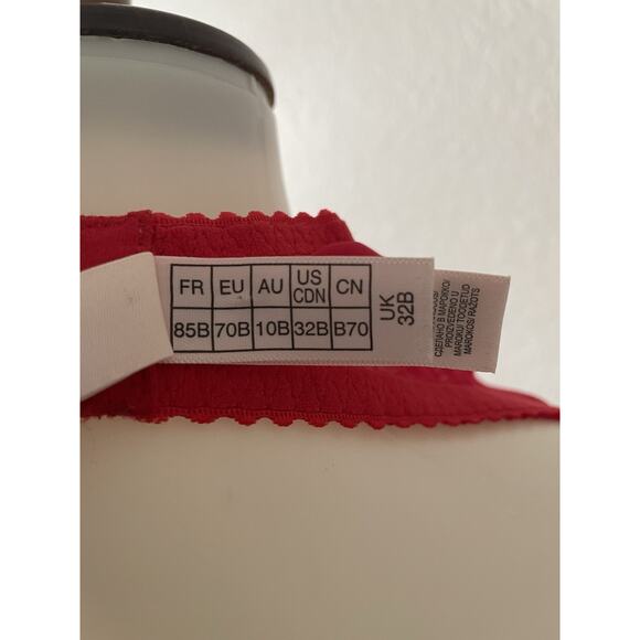 Agent Provocateur Bra Ellora Demi Polka Dot Sheer Lingerie - Picture 11 of 12